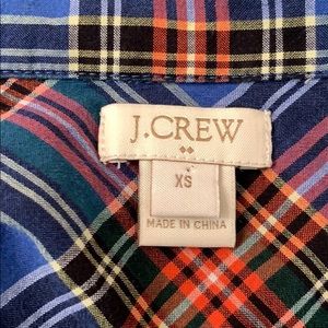 J. Crew Tops - J. Crew Classic Shirt in Blue Tartan Plaid J. Crew Tops - J. Crew Classic Shirt in Blue Tartan Plaid